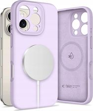 Tech Protect Etui Techprotect Liquid Silicone Magsafe Do Iphone 16 Pro Max Fioletowe