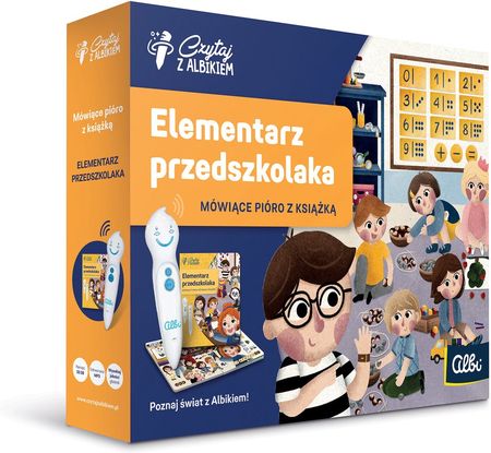 Czytaj z Albikiem. Zestaw Elementarz przedszkolaka 3+