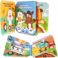 Zdjęcie Trifox Książeczka Do Kąpieli Dla Malucha Farma - Łapy