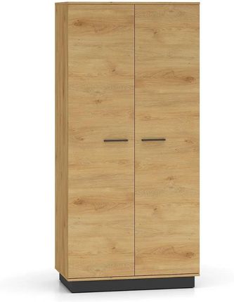 Ml Meble Szafa Bronx 2D 92Cm Dąb Czarna (Ml1Modes01001)