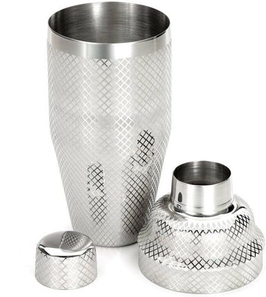 Shaker barmański 3-częściowy w stylu japońskim Diamond Lettice, stal nierdzewna, BarFly, 700ml - zdjęcie 3