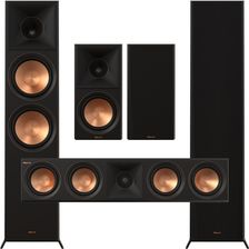 Zestaw kolumn do kina domowego 5.0 - Klipsch RP-8000F II + RP-600M II + RP-504C II Walnut