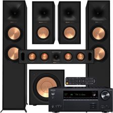 Zestaw kina domowego 5.1: Onkyo TX-NR6100 + Klipsch R-600F + R-50M + R-30C + R-101SW