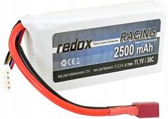 Redox 2500 mAh 11,1V 30C Dean Racing softpack pakiet LiPo
