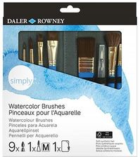Zdjęcie Daler Rowney Pędzle Do Akwareli Simply 10szt. Etui - Gogolin