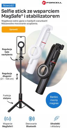 Forcell F-Grip S100M Biały - zdjęcie 2