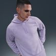 Męska funkcjonalna bluza z kapturem i ochroną przed promieniowaniem UV Dri-FIT Nike Primary Fleece - Fiolet