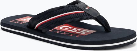 Japonki męskie Tommy Hilfiger Corporate Beach Sandal desert sky Wiosna 2025
