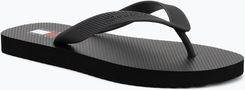Japonki męskie Tommy Jeans Beach Sandal black Wiosna 2025