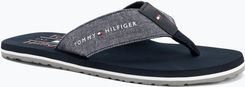 Japonki męskie Tommy Hilfiger Chambray Beach Sandal desert sky Wiosna 2025