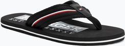 Japonki męskie Tommy Hilfiger Corporate Beach Sandal black Wiosna 2025