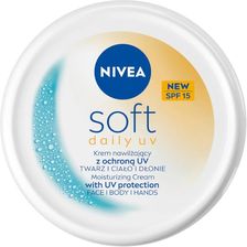 Nivea Soft Daily UV Krem Intensywnie Nawilżający Spf15 100ml
