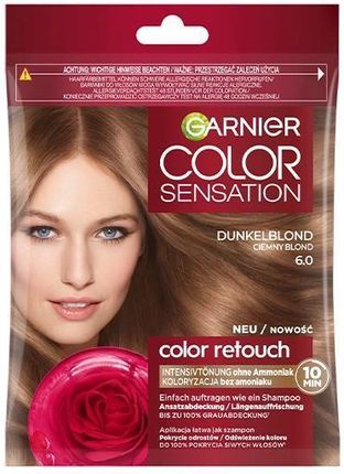 Garnier Color Sensation Retouch Szampon Koloryzujący 6.0 Ciemny Blond 1szt.