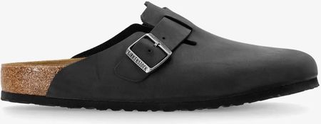 Klapki Birkenstock Boston Leather Oiled - black