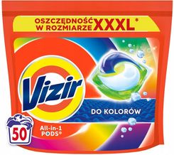 Vizir Kapsułki Do Prania All In 1 Pods Color 50Szt.