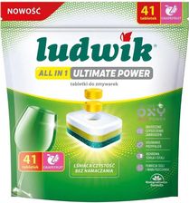 Ranking Ludwik Tabletki Do Zmywarek All In 1 Ultimate Power Grapefruit 41Szt. Jakie tabletki do zmywarki? Ranking