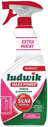 Ludwik Płyn Do Mycia Kabin Prysznicowych Maxx Power 600Ml
