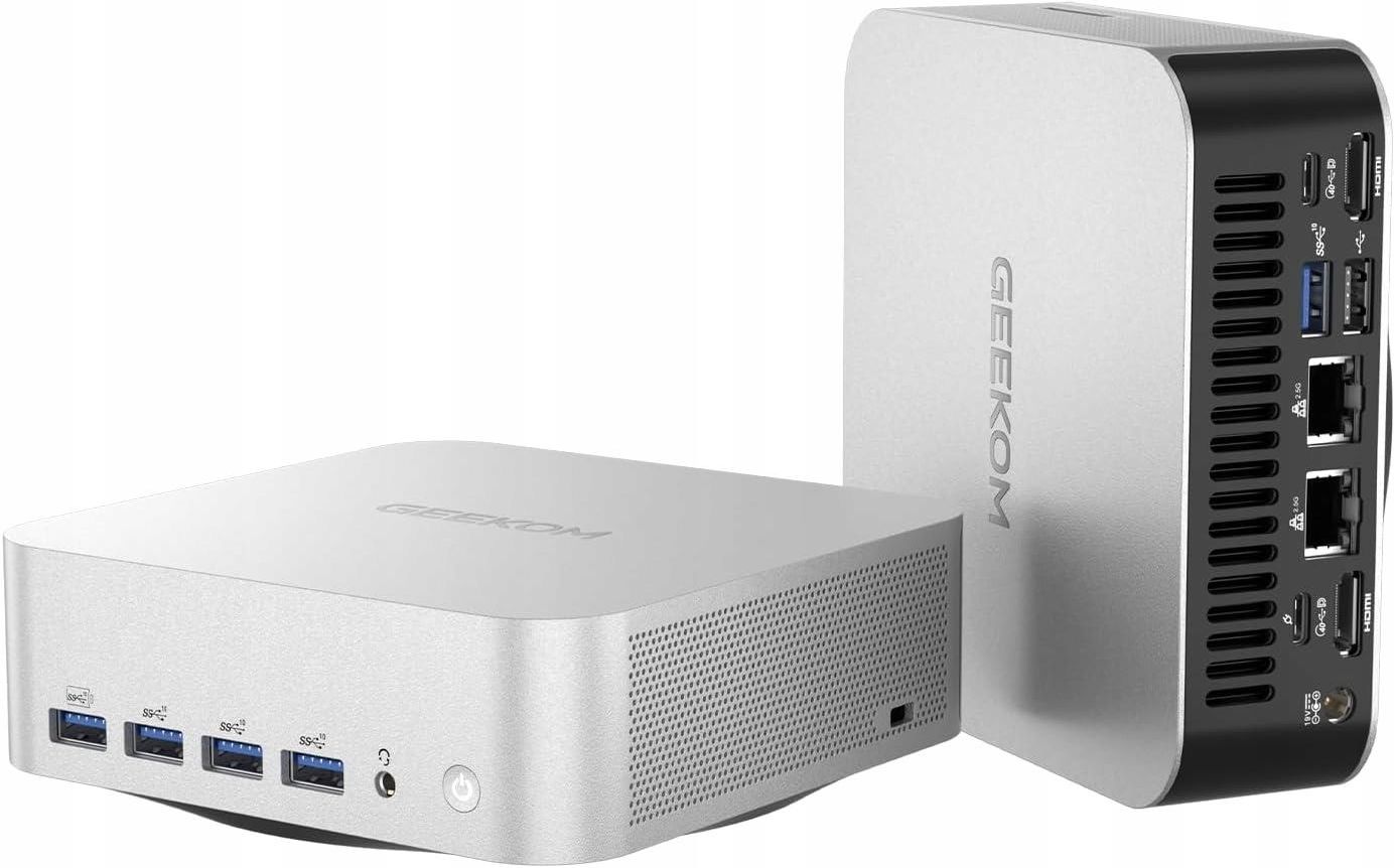 Procesor GEEKOM A8 Mini PC, AMD Ryzen 9 8945HS 8 rdzeni 16
