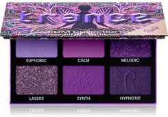 Zdjęcie Rude Cosmetics EDM Collection paleta cieni do powiek odcień Trance 6g - Śrem