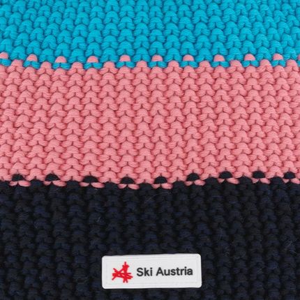 Czapka narciarska Eisbar Star Pompon SKA Black Strawberry Azure 2025