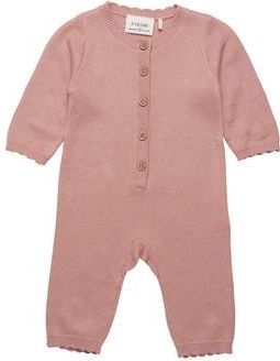 Fixoni Overall Bamboo Knit Peach Beige - Dziewczynka - r. 68