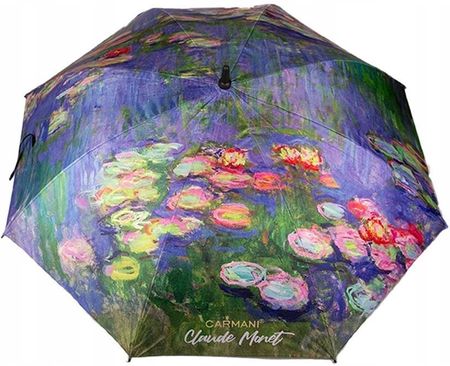 Carmani Parasol Długi xxl Claude Monet Nenufary - zdjęcie 2