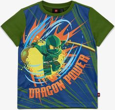 Zdjęcie Koszulka dla dzieci LEGO LW Tano 206 - twist of lime - Maków Mazowiecki