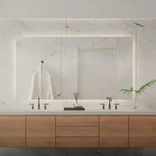 Zdjęcie Glass Decor Glass-Decor ALASKA Lustro Led prostokątne 80x120 cm z matą grzewczą - Proszowice