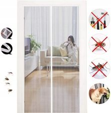 MOSKITIERA MAGNETYCZNA NA DRZWI BALKONOWE MAGNES SIATKA PREMIUM 140x240