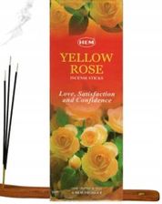 Kadzidełka zapachowe HEM yellow rose 20 szt. HIT
