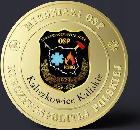 Miedziak Osp 998 Florianów Miedziak Strażaka Św Florian X 10 - zdjęcie 6
