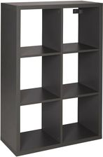 Zdjęcie Szynaka Meble Regał Tixxim 6 Grafit - Strzelno