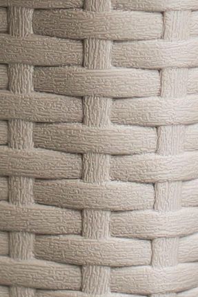 Galicja Karmelowa Doniczka Balkonowa Rattan 60cm Duża - zdjęcie 3