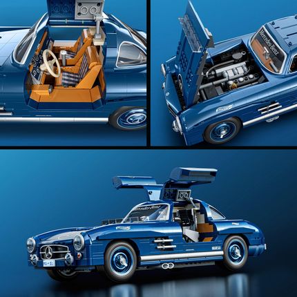 Mattel Brick Shop Hot Wheels Premium Series Mercedes-Benz 300 SL