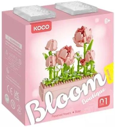 Im.Master Klocki Kwiaty Róże 349El.