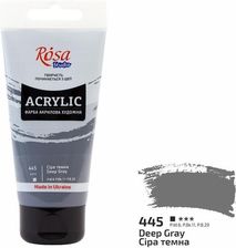 Zdjęcie Rosa Farba Akrylowa Deep Gray 445 75Ml - Dolsk