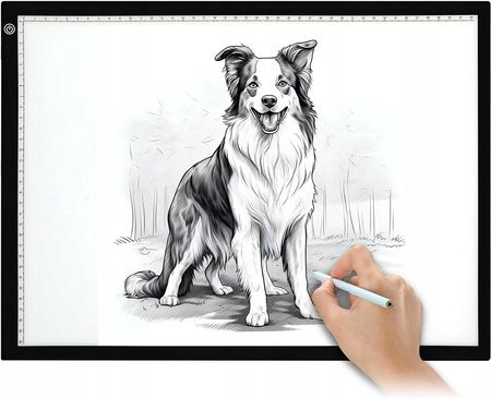 Renew Force Podświetlana Deska Tablica Kreślarska Tablet Graficzny Do Rysowania Led A3 - zdjęcie 6