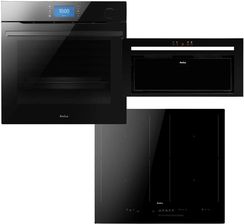 Zdjęcie Amica ED87389BA+ X-TYPE STEAM + PIH6542PHTSUN HC 3.0  + OMC6451B HC - Iłża