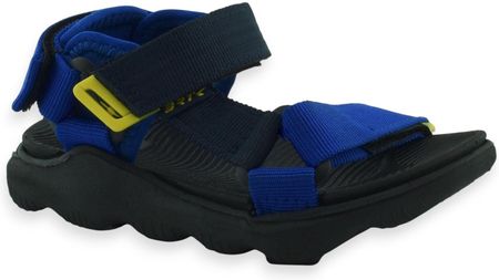 Lekkie piankowe sandały dla chłopca Bartek 16055003 Niebieskie