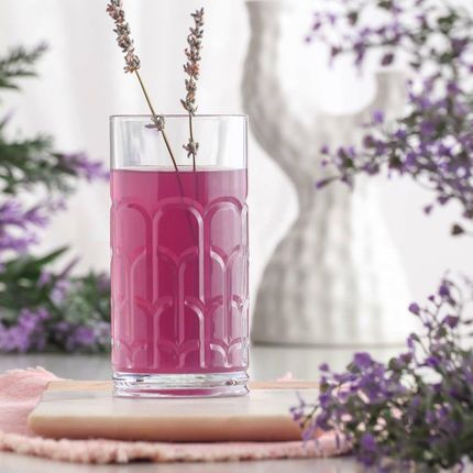 SZKLANKA WYSOKA ARCHIE 390 ml LAV - zdjęcie 2