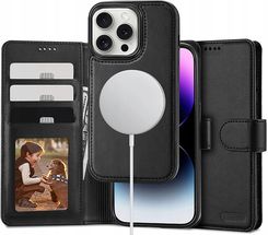 Tech Protect Etui Wallet Magsafe Z Portfelem Do Iphone 16 Pro Czarne