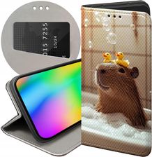Hello Case Etui Z Klapką Do Iphone 15 Pro Kapibara Urocza Zwierzak Futerał