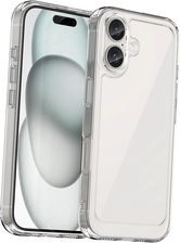 Hurtel Plecki Etui Outer Space Case Z Żelową Ramką Do Iphone 16 Przezroczyste