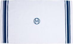 Zdjęcie Officine Monogram - Dywanik łazienkowy 60 x 100 cm Linea Biało-niebieski  - Olszyna