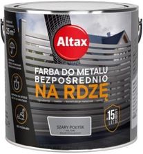 Zdjęcie Altax Farba Do Metalu Na Rdzę 2,5l Szary Połysk - Kościan