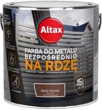 Zdjęcie Altax Farba Do Metalu Na Rdzę 2,5l Brązowy Połysk - Opalenica