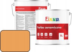 Farba Fixup Farba Ceramiczna Mat Do Ścian I Sufitów Promienny Pomarańcz 5l