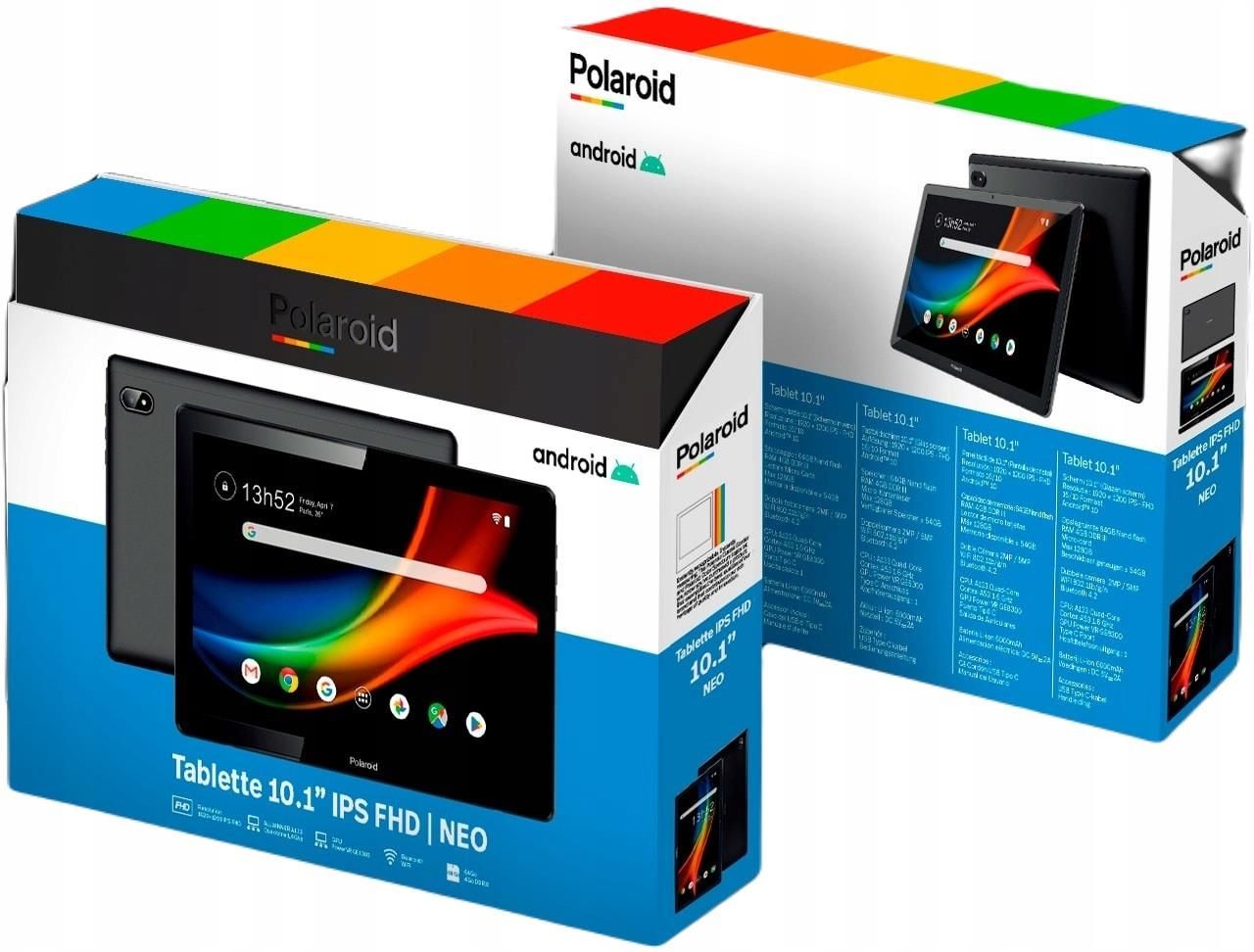 Tablet Polaroid Tablet 10 4/64GB Wifi Czarny (MID1464PR001133