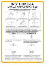 Zdjęcie Instrukcja Mycia I Dezynfekcji Rąk Ghp 422 Xo-101 - Odolanów