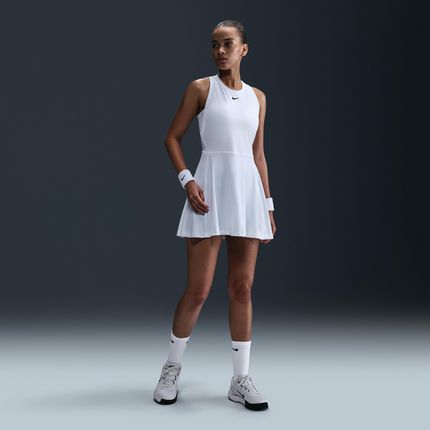 Damska sukienka do tenisa Dri-FIT Nike Victory - Biel